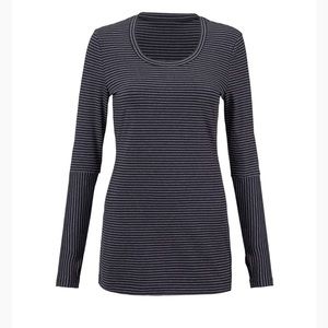 Cabi Wonder Tee - NWOT - Size Medium, Navy Stripe